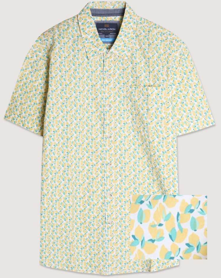 Mini Lemons Button Down