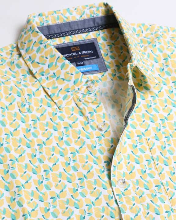 Mini Lemons Button Down