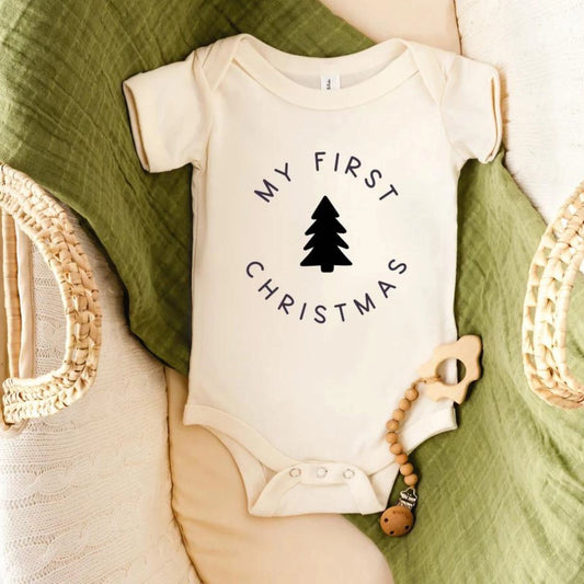 Baby's First Christmas Onesie