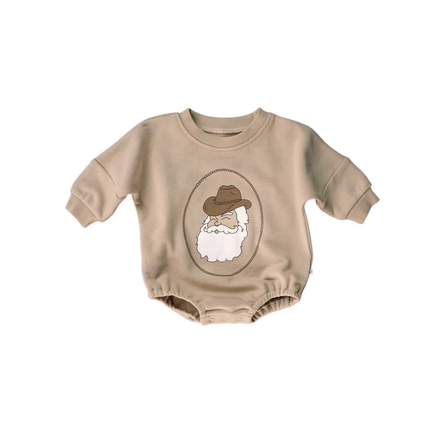 Ranch Santa Bubble Romper